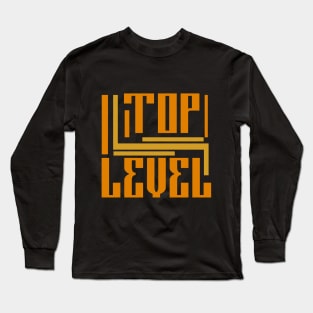 Unique Lettering T-Shirt Design Long Sleeve T-Shirt